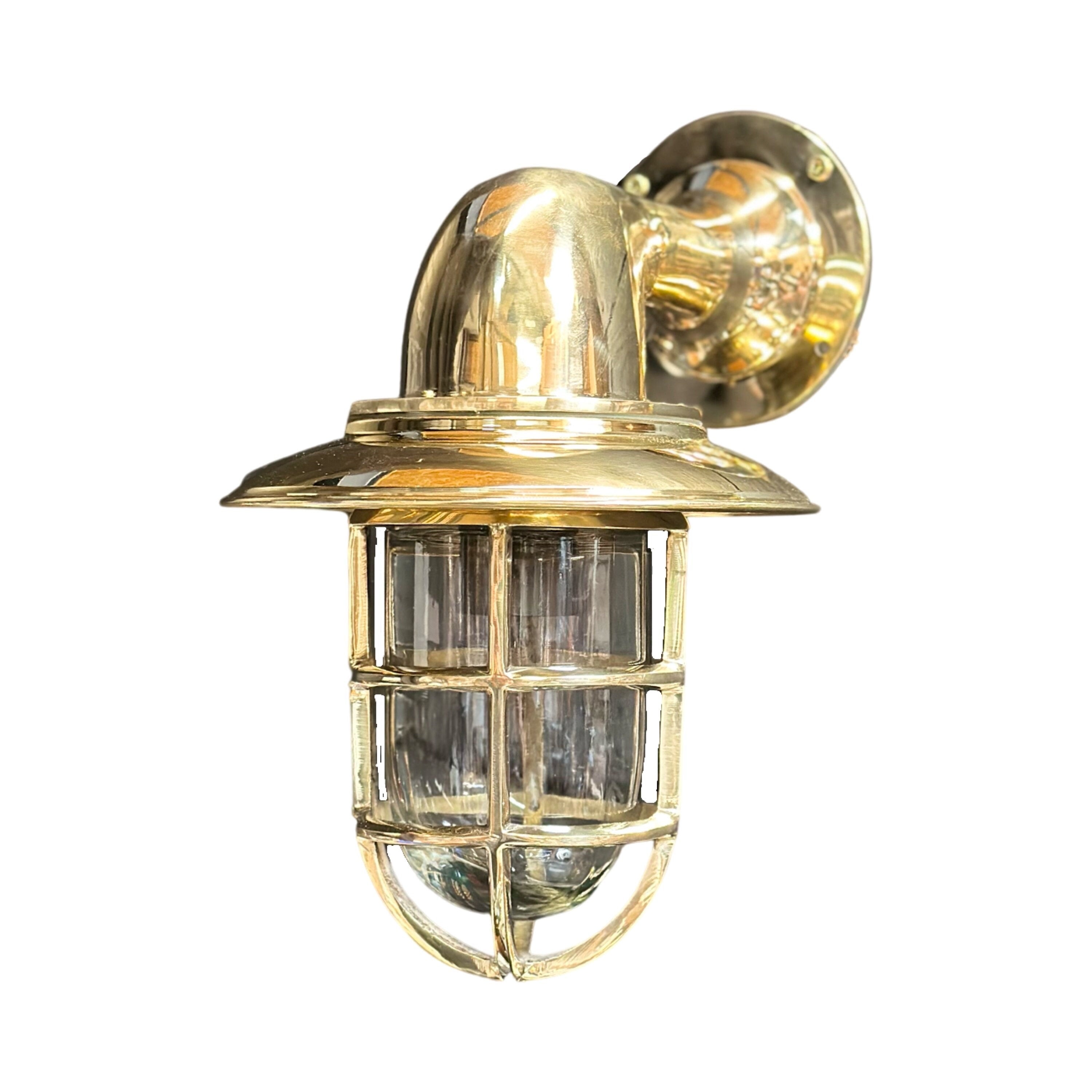 New Nautical Vintage Style sale Hanging Bulkhead Brass Light