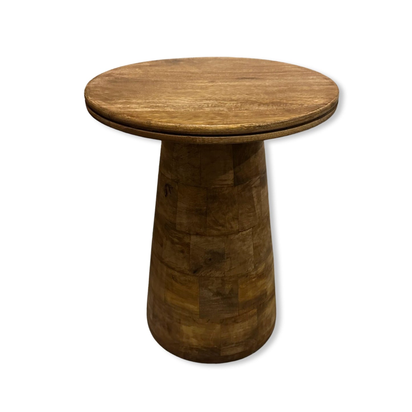 Solid Wood Side Coffee Table Retro Stool