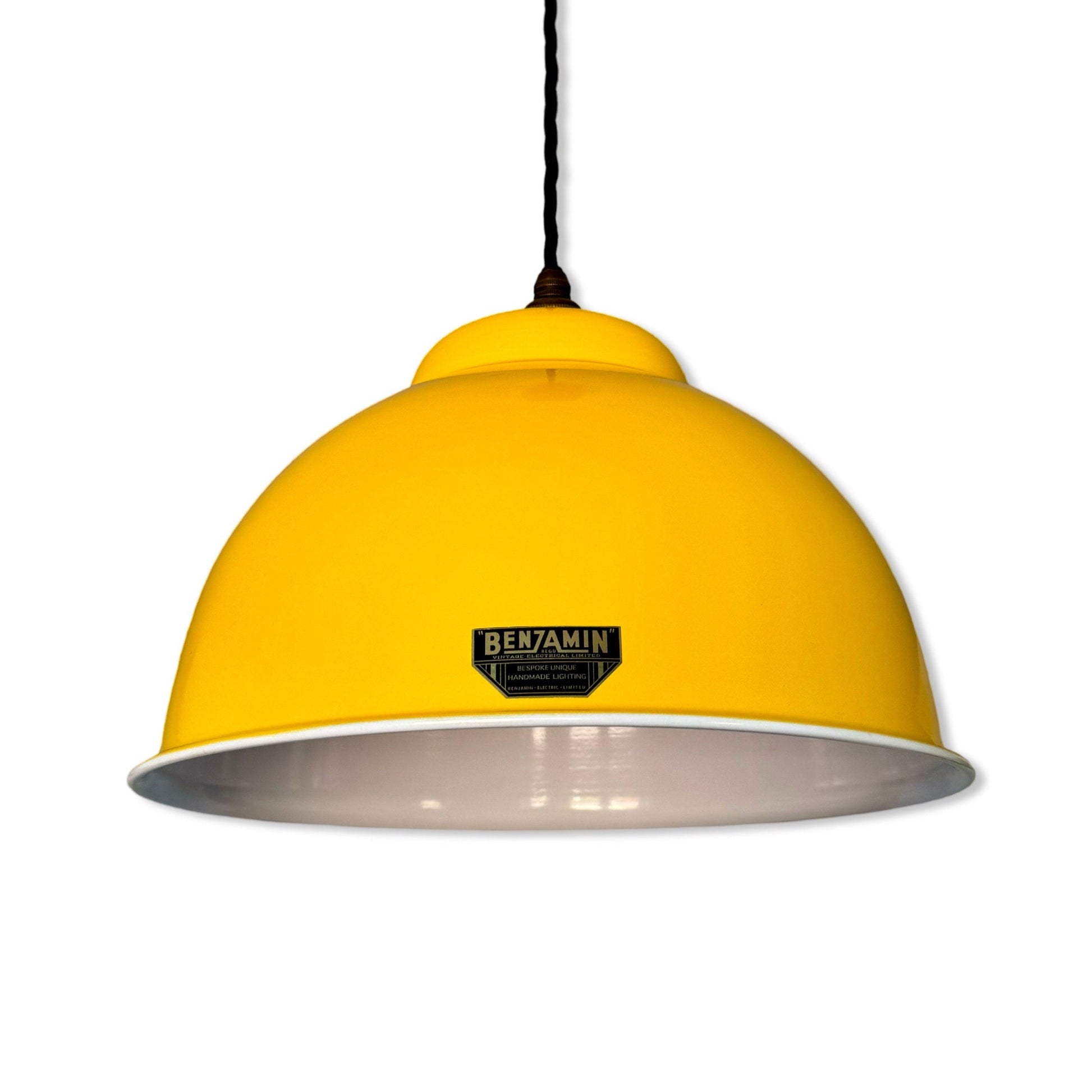 Yellow Pendant Light