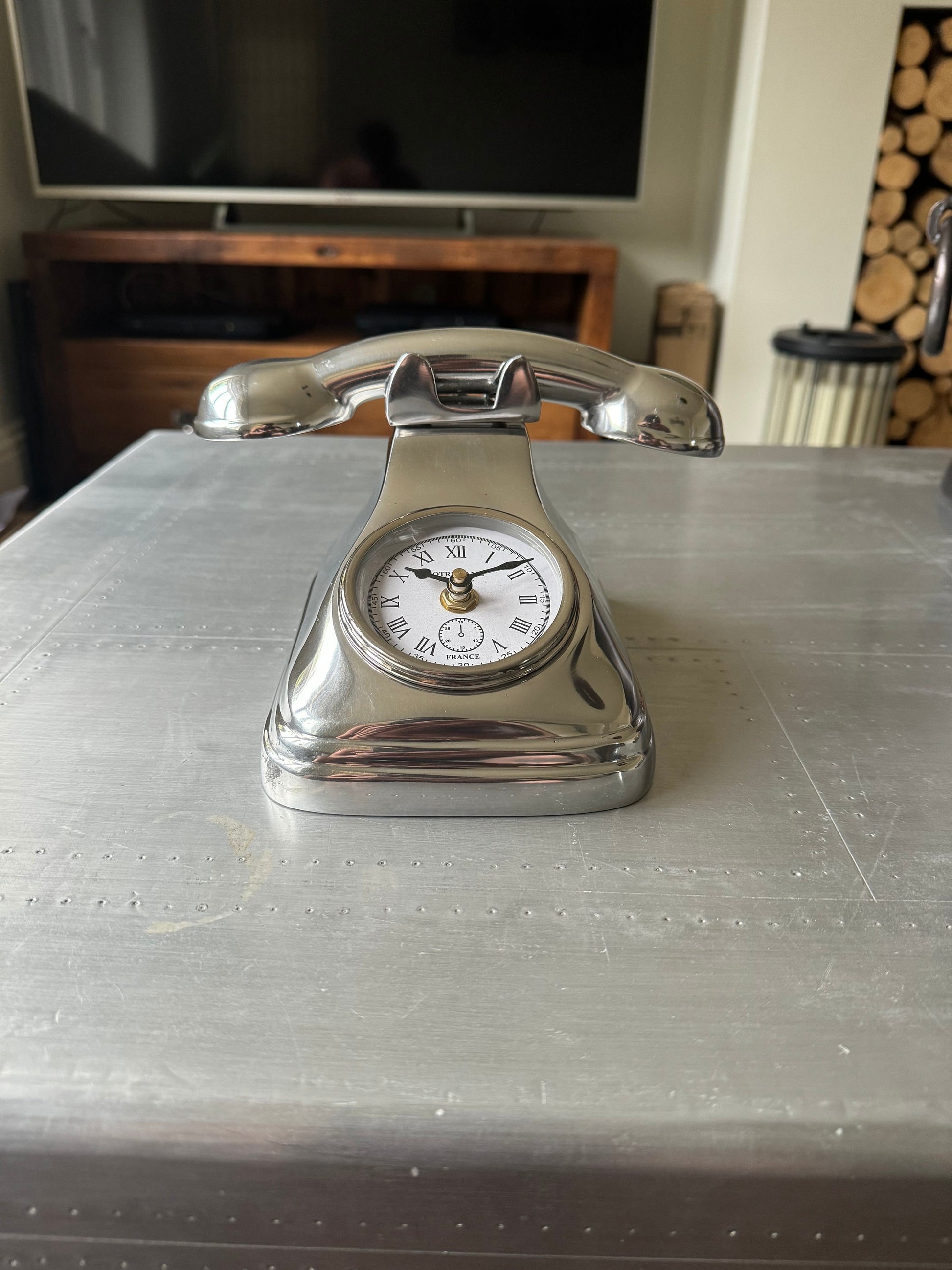 Dial Time Vintage Phone Clock Nautical Vintage Industrial Decor