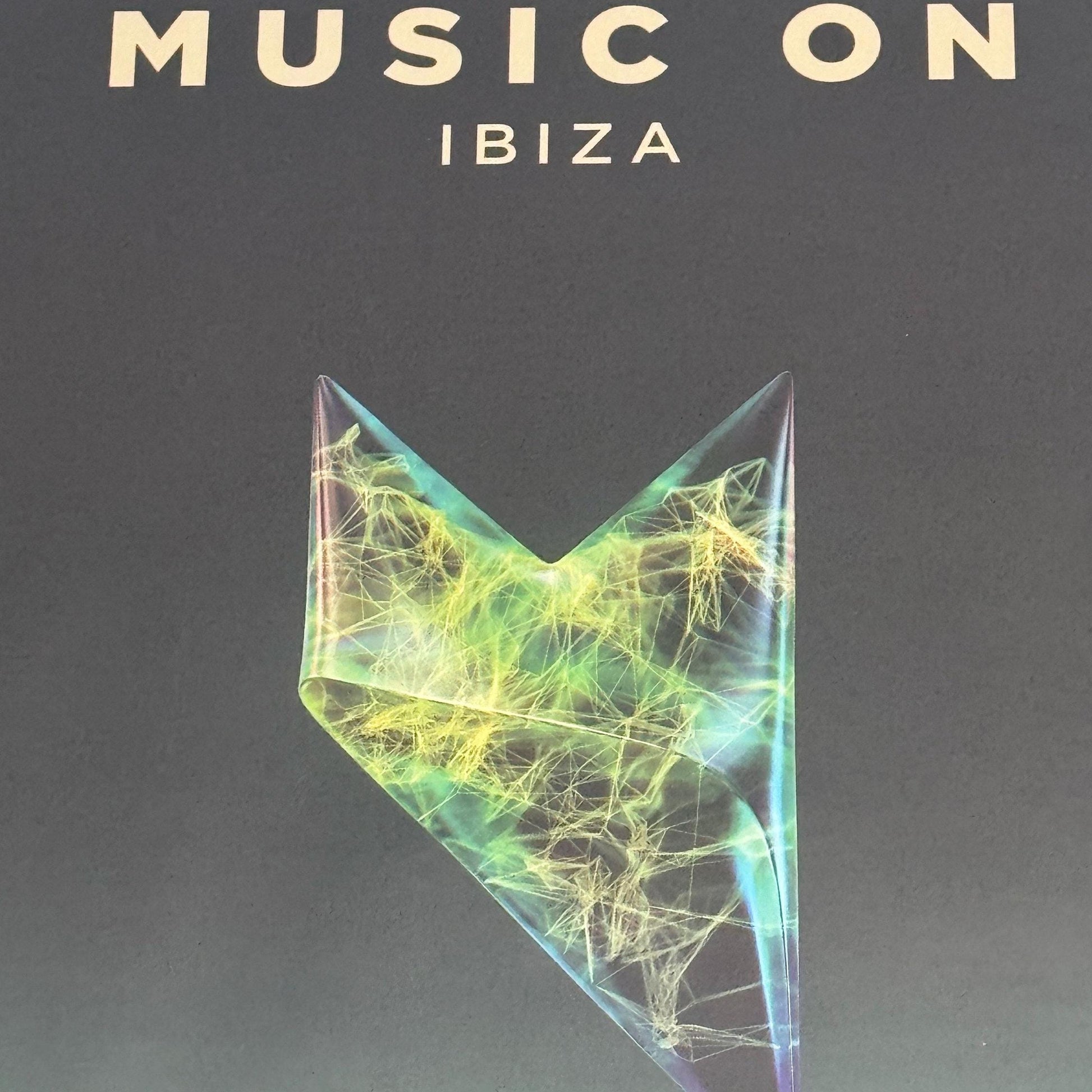 Music On ~ Marco Carola Genuine Official Pacha Ibiza Framed Dj Artwork Travel Poster | Luxury Black Frame