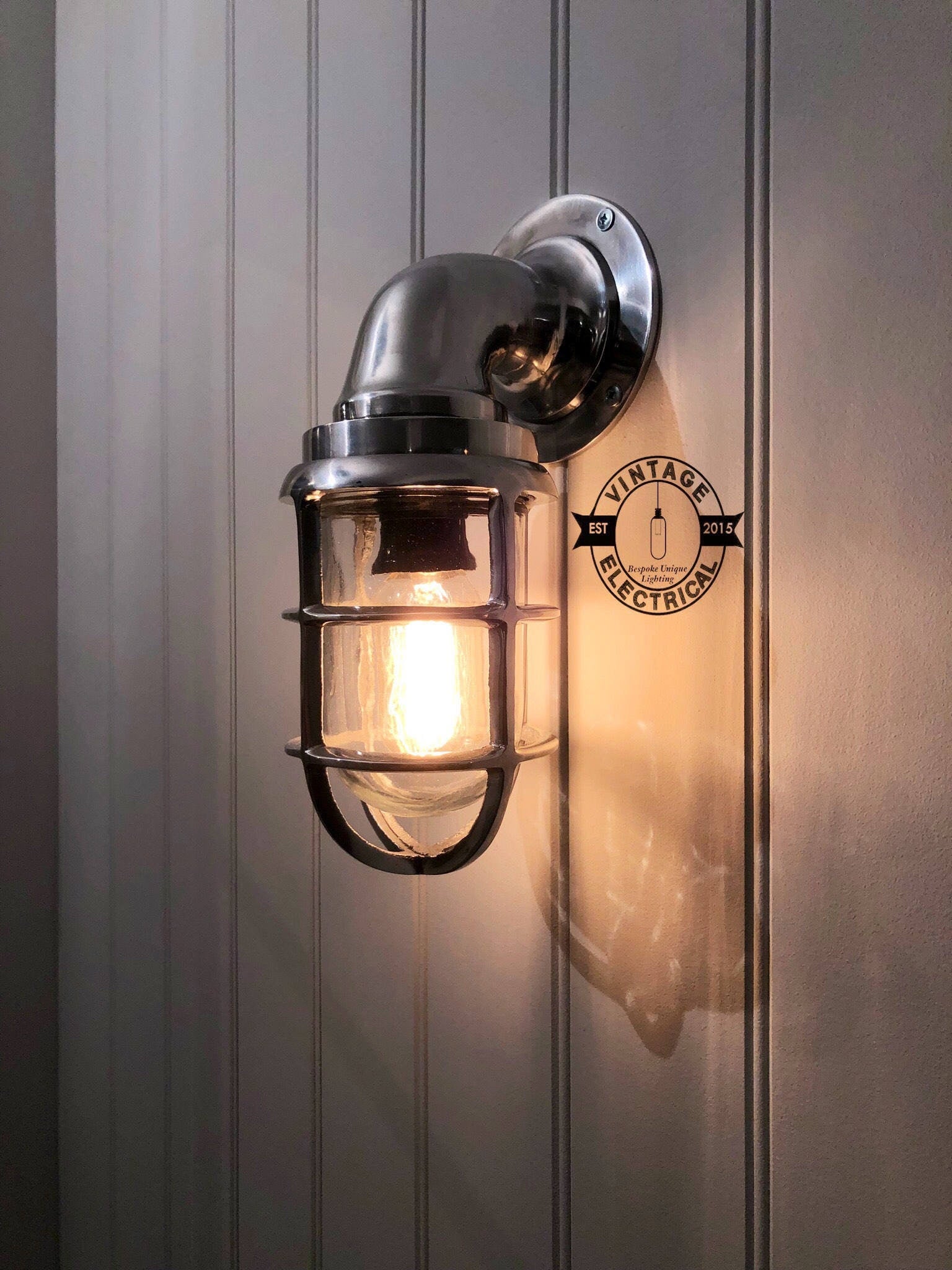 Industrial bulkhead on sale wall lights