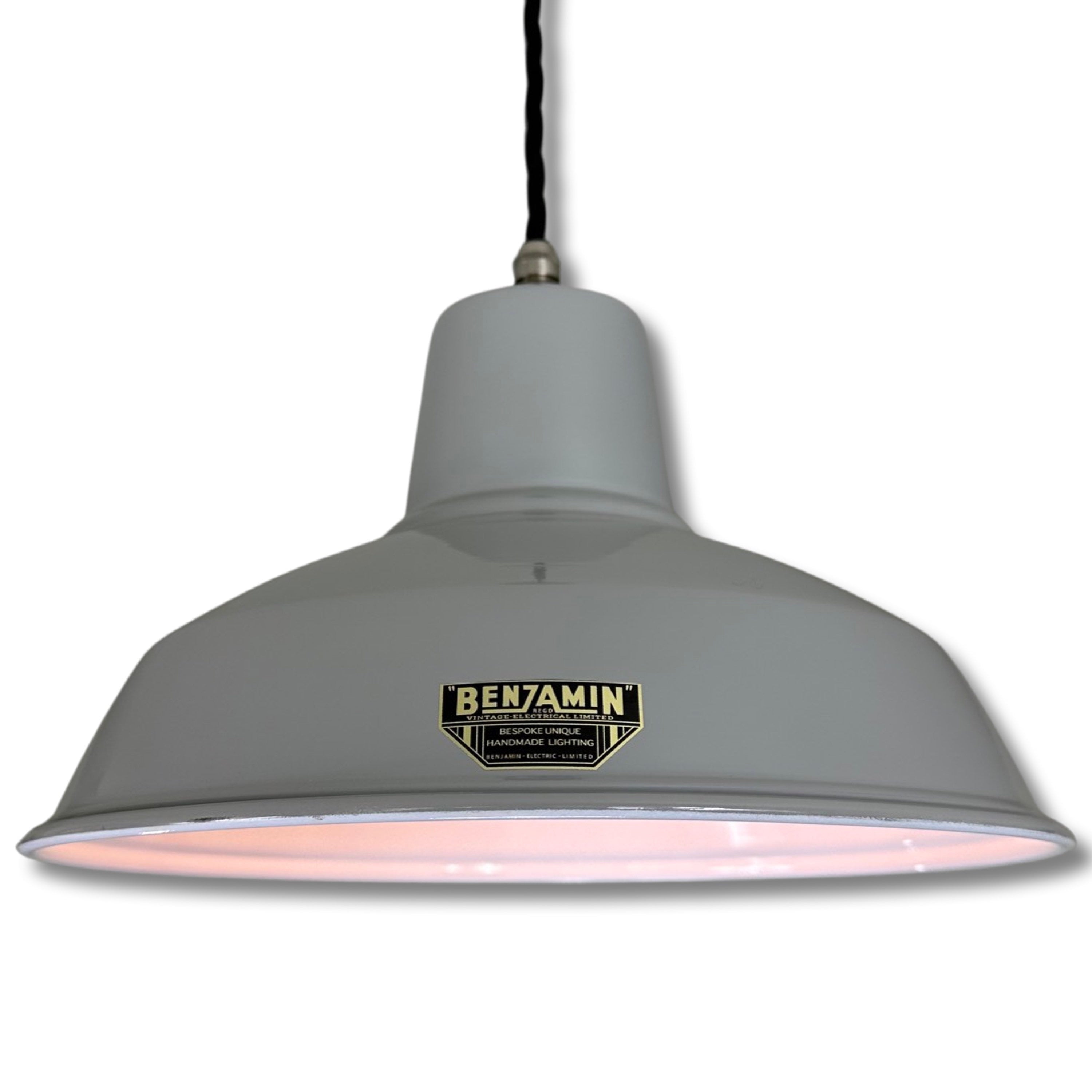 Grey light deals pendant fitting